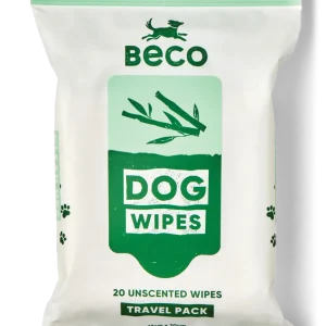 Beco Dog Wipes Unscented 20 Pack