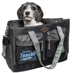 Touchdog ® 'Active-Purse' Water Resistant Designer Fashion Pet Dog Carrier