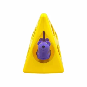 KONG Rewards Rocker Cheese Cat Toy