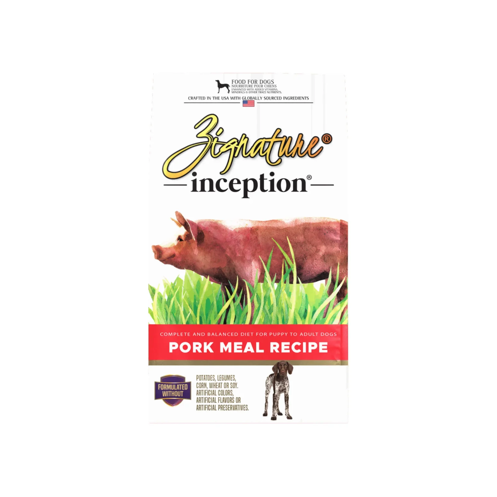 Zignature Inception Grain Inclusive Dry Dog Food