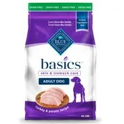 Blue Buffalo BLUE Basics Skin & Stomach Care Grain-Free Turkey & Potato Recipe Adult Dry Dog Food
