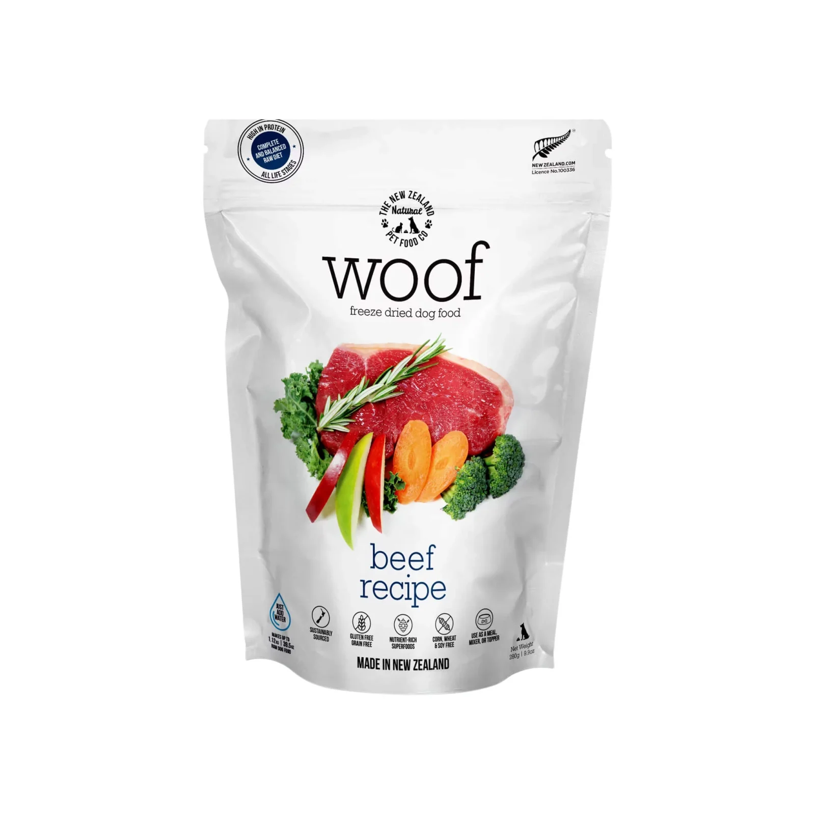 The New Zealand Natural Pet Food Co. WOOF Freeze Dried Dog Food - Image 2