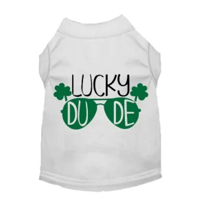Lucky Dude St. Patrick's Day Dog Tee