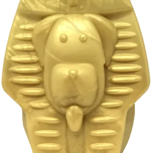 MKB Doggie Pharaoh Durable Chew Dog Toy & Treat Dispenser