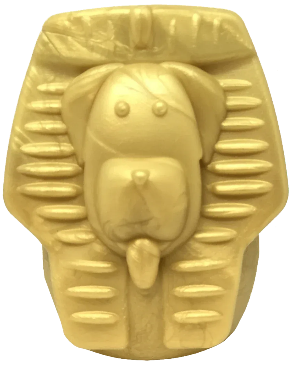 MKB Doggie Pharaoh Durable Chew Dog Toy & Treat Dispenser
