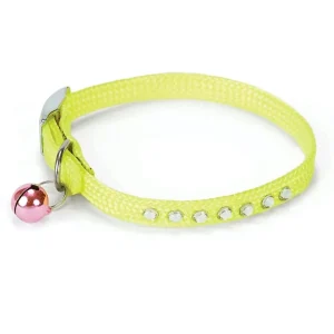 SFY Jeweled Nylon Cat Collar 3/8inx9in