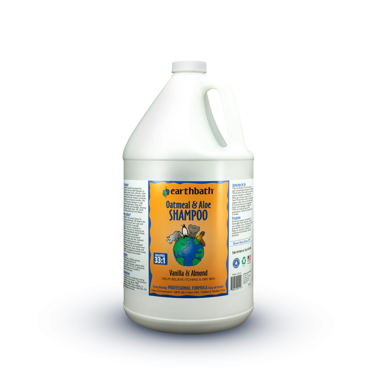 Oatmeal & Aloe Itch Relief Shampoo - Vanilla & Almond