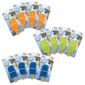 Cool Pup Dog Toy Mini Popsicle, 12-Pack