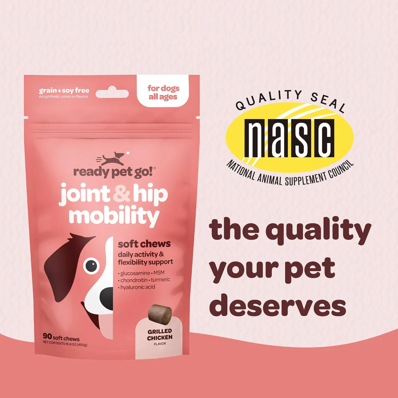 Ready Pet Go! Joint & Hip Mobility Supplement for Dogs - Image 2