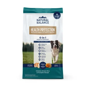 Natural Balance Pet Foods Health Protection Dry Dog Food Chicken, Rice & Pumpkin 24 lb