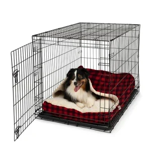 Replacement Cover – Luxury Cozy Cave® Dog Crate Bed – Holiday Collection