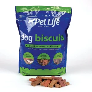 Pet Life Medium Assorted Biscuits 4 lb