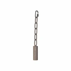 Metal Pipe Bell on a Chain Black - Small - Image 2