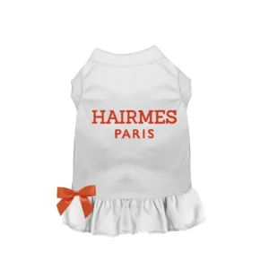 My Hairmes Dog Dress by Bark Fifth Avenue