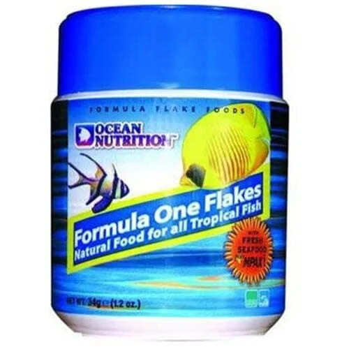 Ocean Nutrition Formula 1 Tropical and Marine Fish Food Flakes