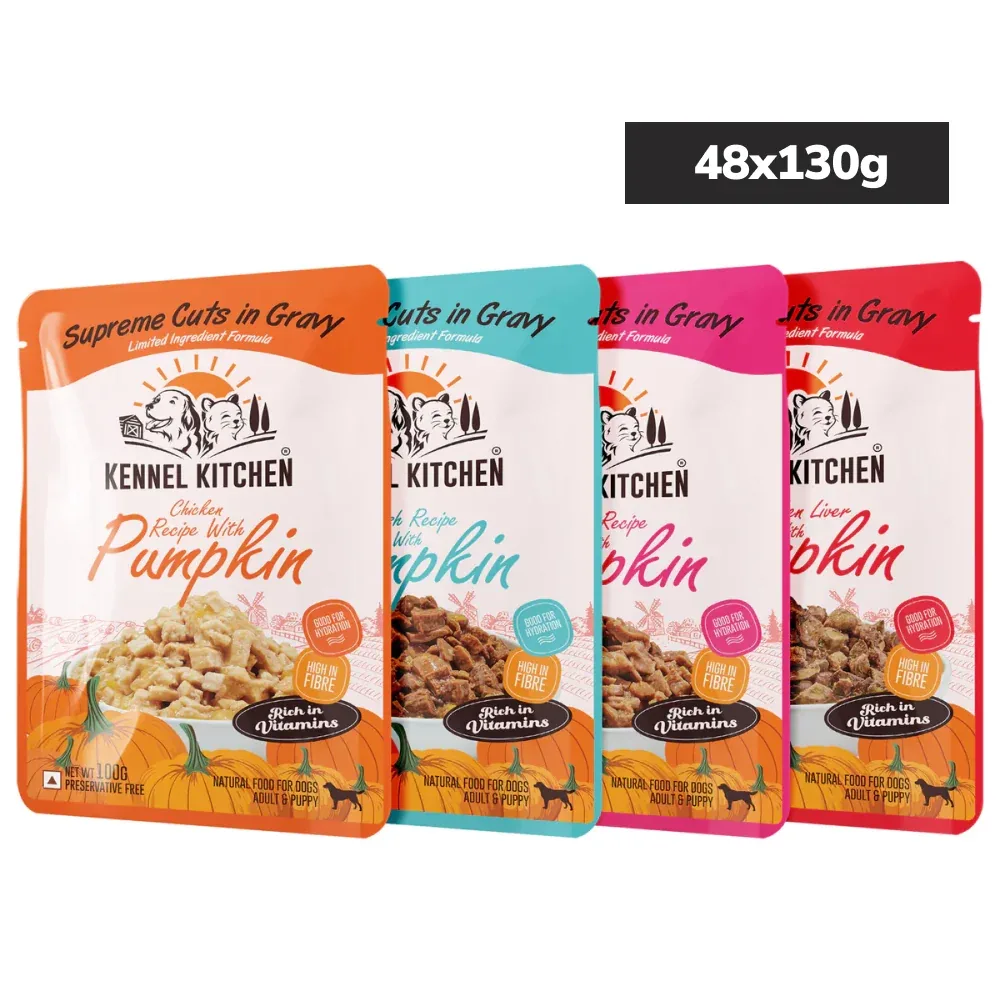 Kennel Kitchen Supreme Cuts in Gravy Variety Pack Dog Wet Food (All Life Stage)