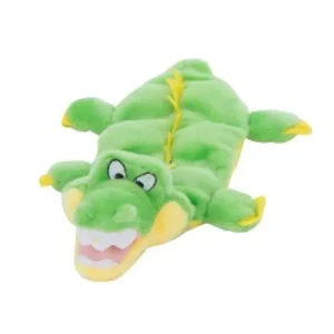 Outward Hound Squeaker Matz Gator Plush Dog Toy