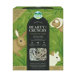 Oxbow Prime Cut Hearty and Crunchy High-Fiber Timothy Hay Small Animal Treat