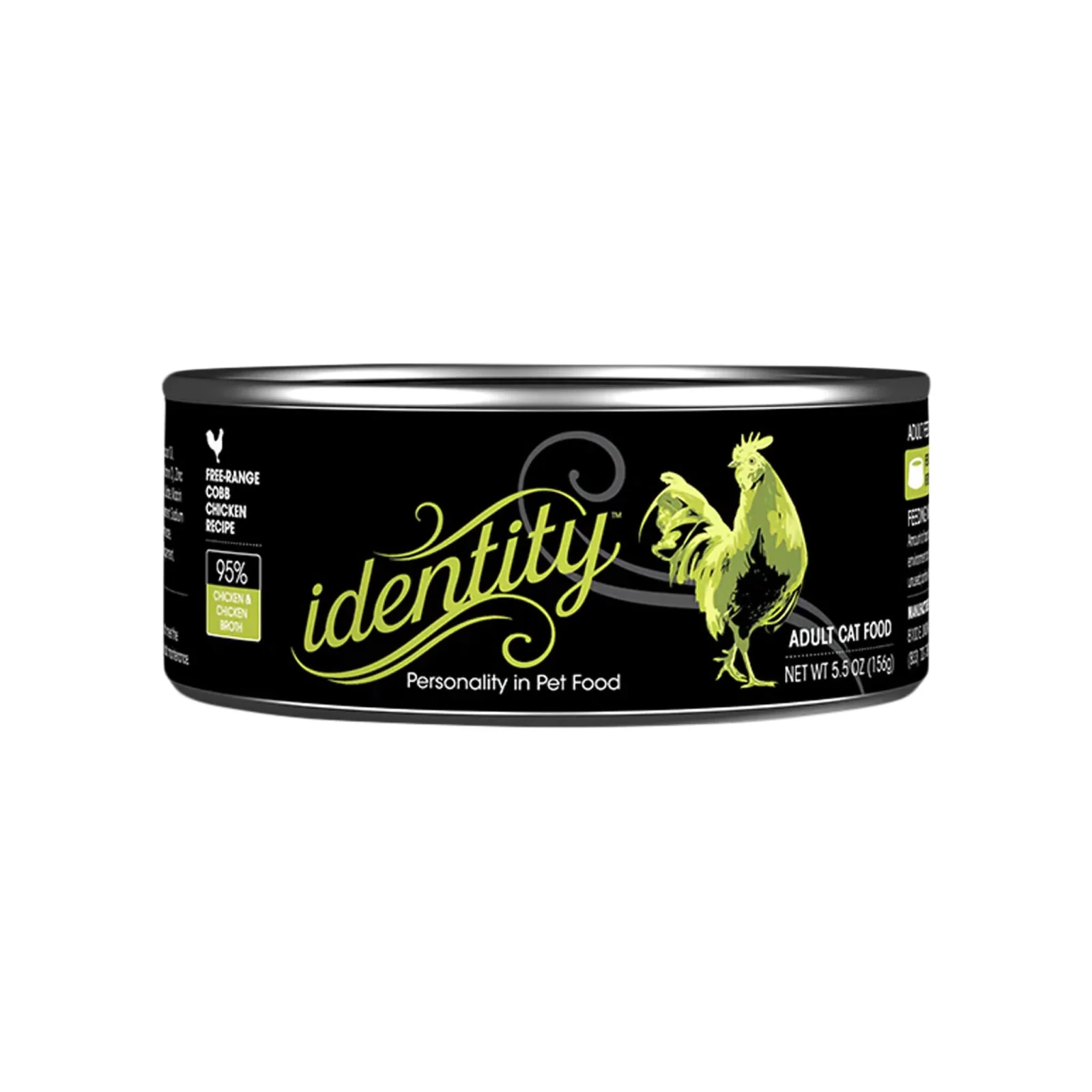 Identity 95% Meat & Broth Pate Grain Free Wet Cat Food