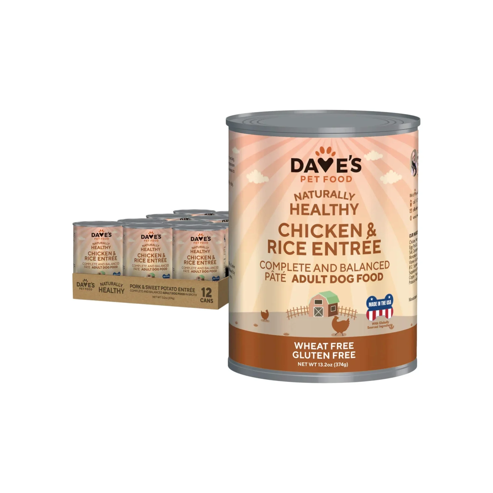 Dave's Pet Food Naturally Healthy Grain Inclusive Wet Dog Food - Image 2