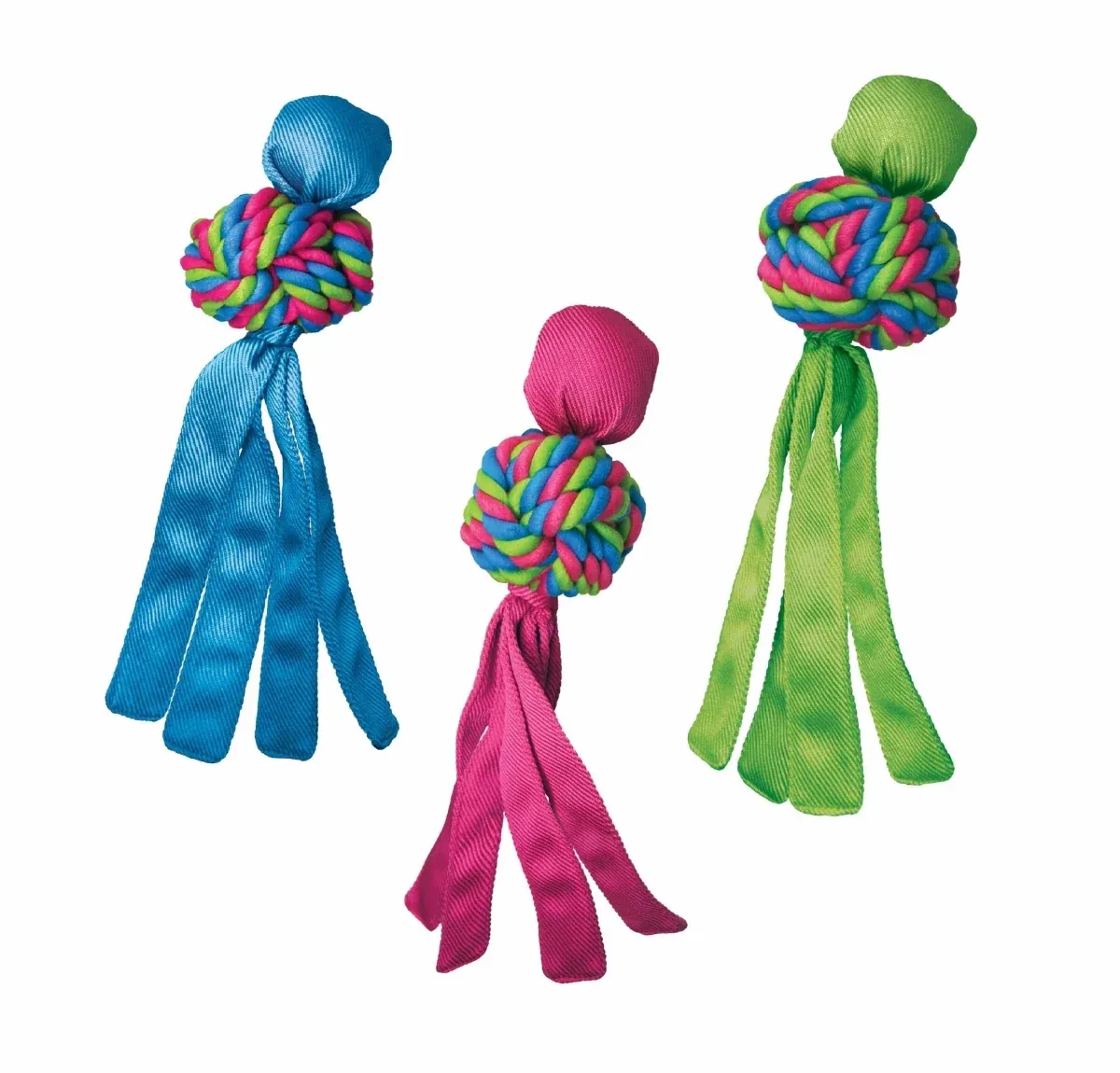 KONG Wubba Weaves Dog Tug Dog Toy Assorted, LARGE