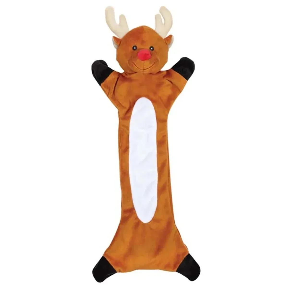Zanies Festive Unstuffies Reindeer - Image 2