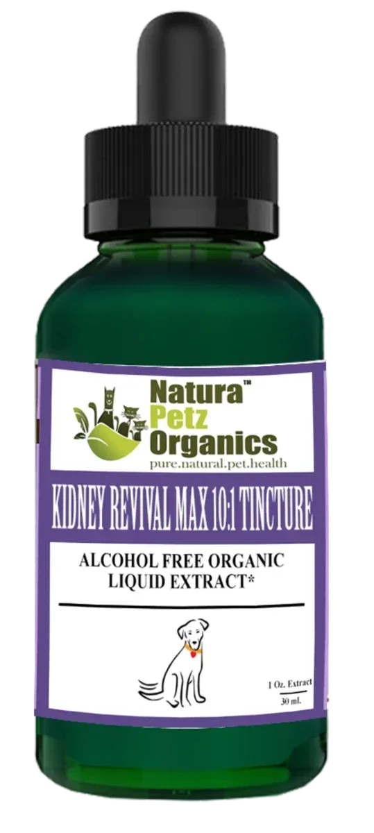 Kidney Revival Max - Master Blend Kidney Cleanse & Support* Tincture Adult & Senior Dogs - Image 2