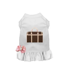 LV-Jet Setter Dog Dress and Tee by Bark Fifth Avenue