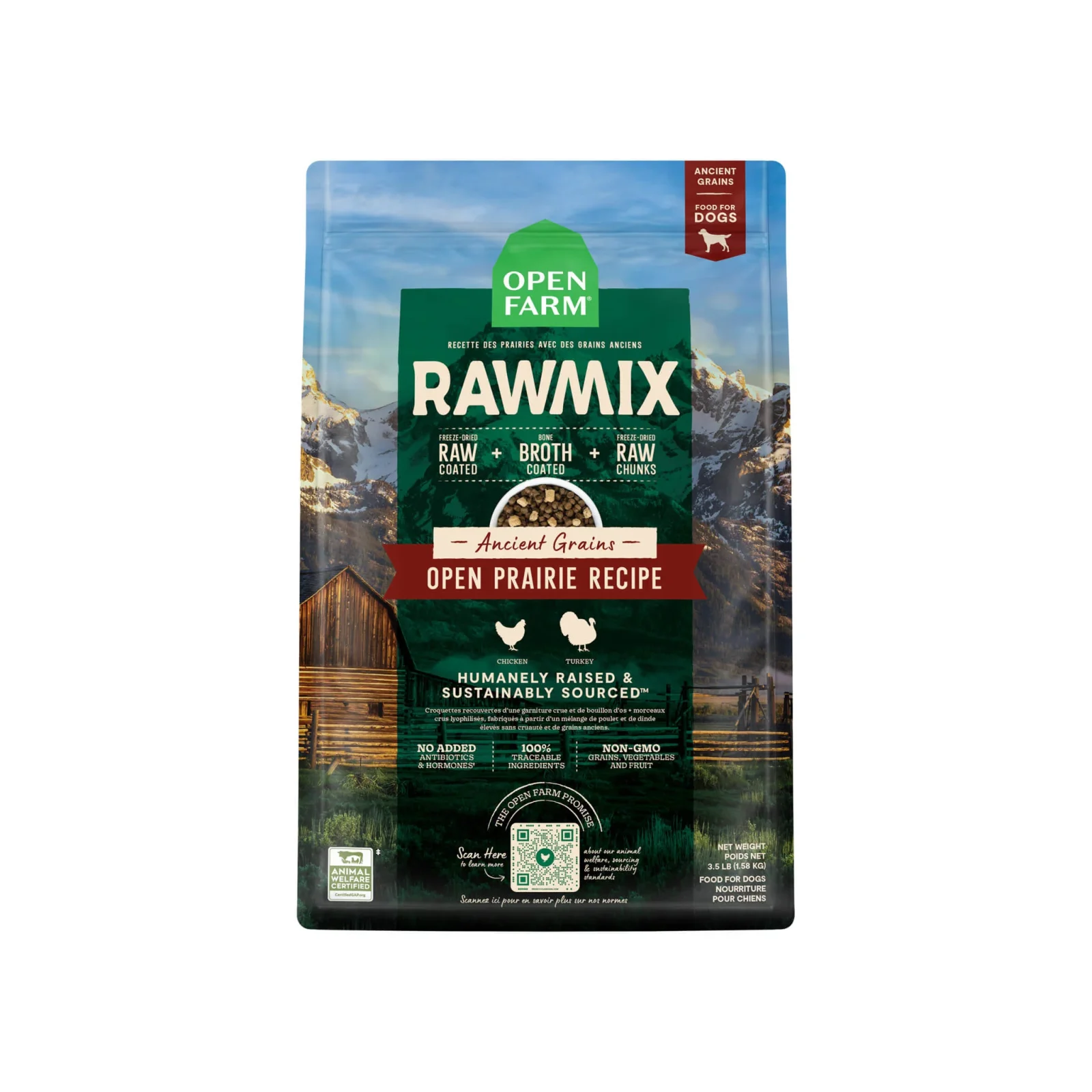 Open Farm Ancient Grains Rawmix Dry Dog Food - Image 2