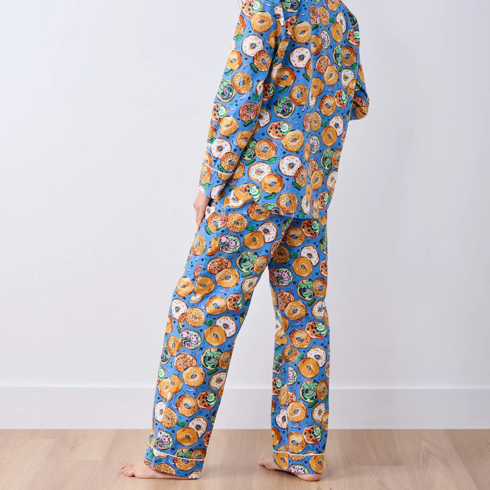 Printfresh Bagels & Schmear Long PJs - Image 2