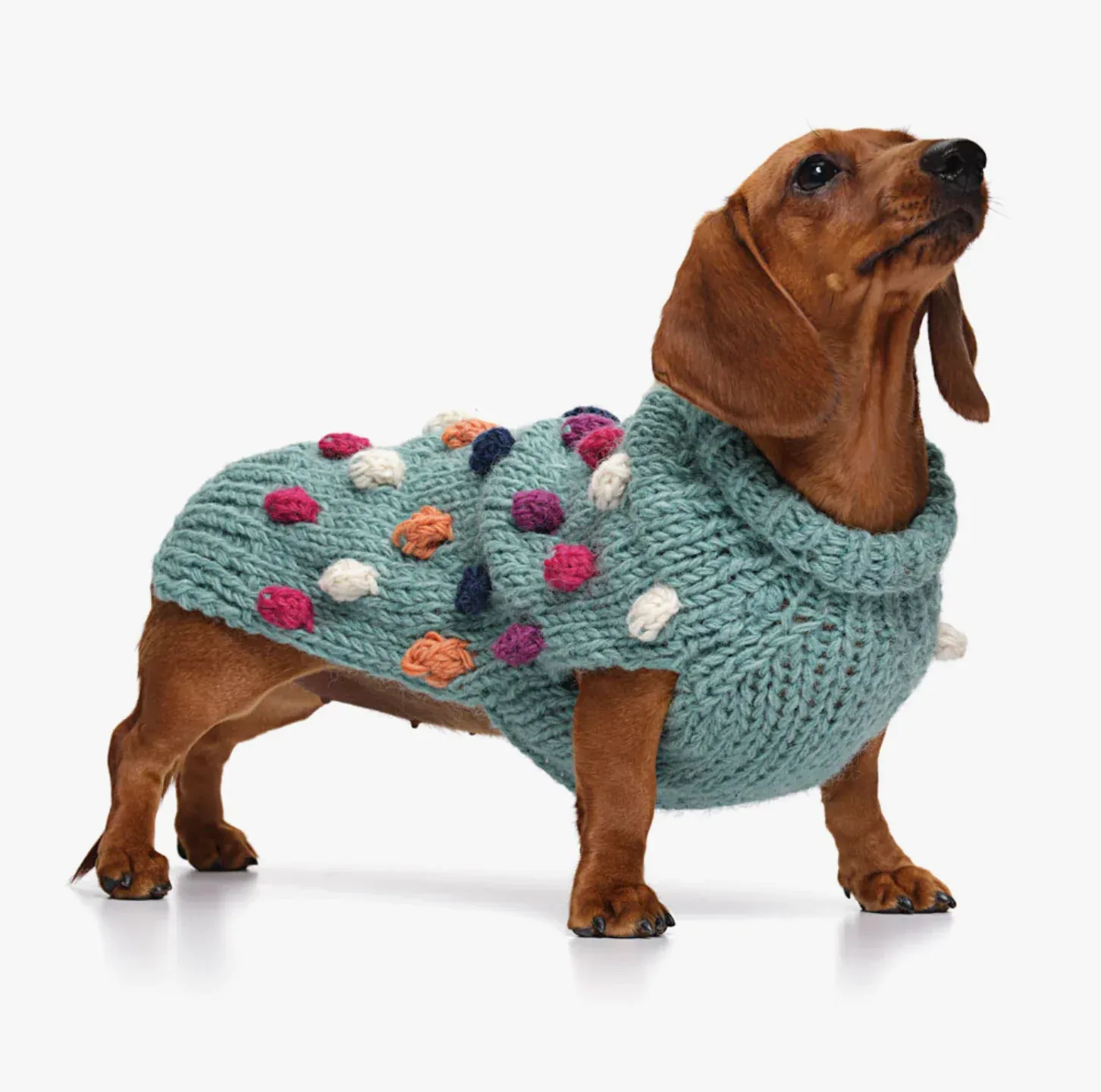 Pom Pom Knit Sweater - Image 2