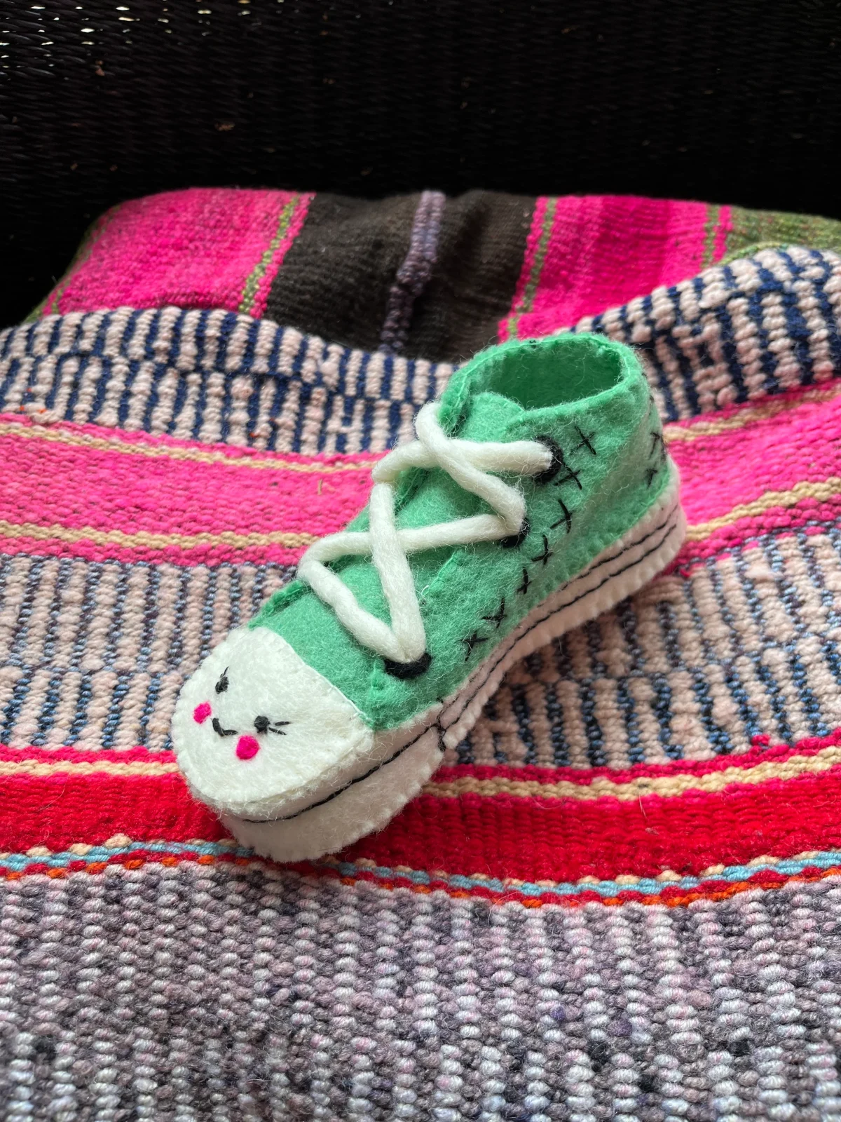 NYC Shoe Squeaker Toy - Liberty Green