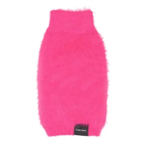 Fluffy Knit Sweater - "Feather-ly Ever After", Dog Sweater