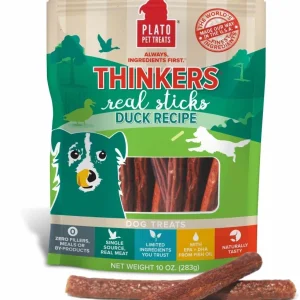 Plato Thinkers Duck Sticks - Freeze-Dried Cognitive Support Dog Treats