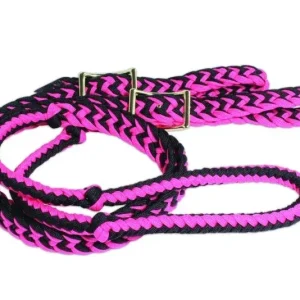 Professionals Choice 5/8" Braided Barrel Reins
