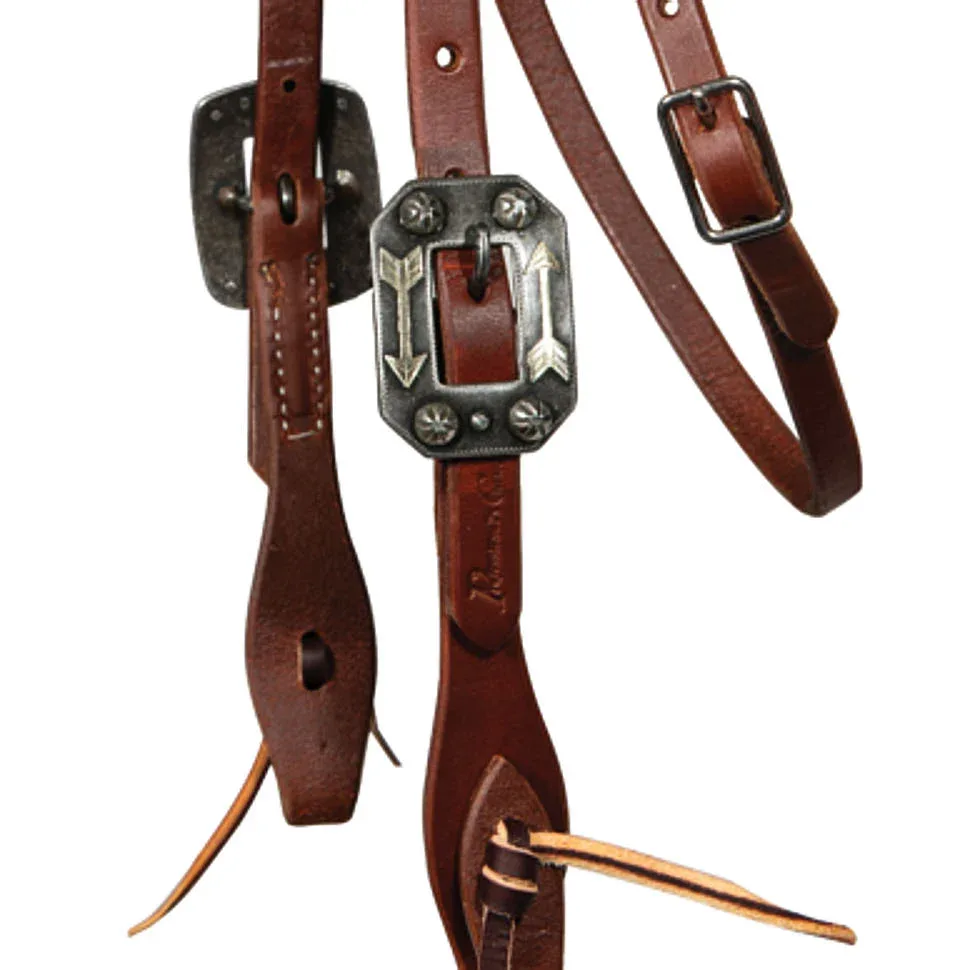 Professionals Choice Arrow Buckle 5/8in Ranch Browband Headstall - Image 2