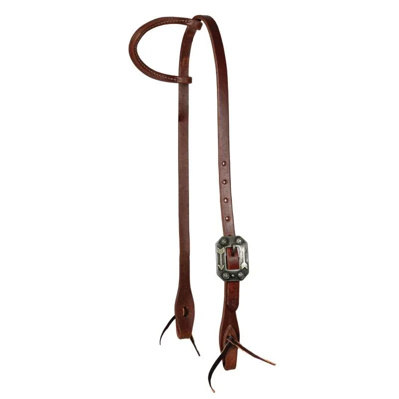 Professionals Choice Arrow Buckle 5/8in Single Ear Headstall