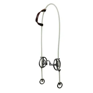 Professionals Choice Correction Rope Draw Gag Bit Headstall