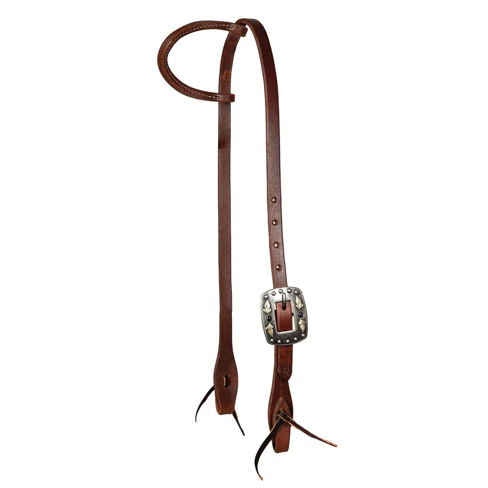 Professionals Choice Feather Buckle 5/8in Single Ear Headstall