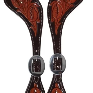 Professionals Choice Floral Spur Straps Ladies Mul
