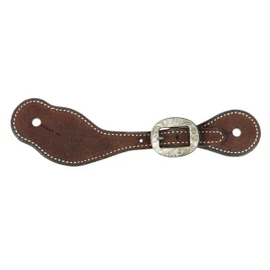 Professionals Choice Ladies & Youth Chocolate Roughout Spur Straps