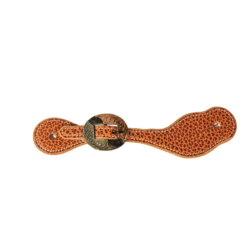 Professionals Choice Ladies & Youth Tan Bison Spur Straps