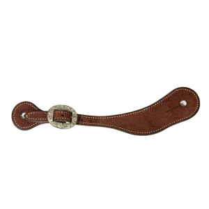 Professionals Choice Mens Chocolate Roughout Spur Straps