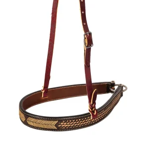 Professionals Choice Professional's Chocolate Rawhide Arrowhead Noseband
