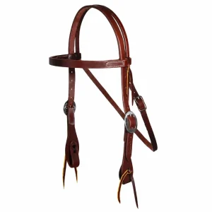 Professionals Choice Ranch Hand Floral Buckle Headstall
