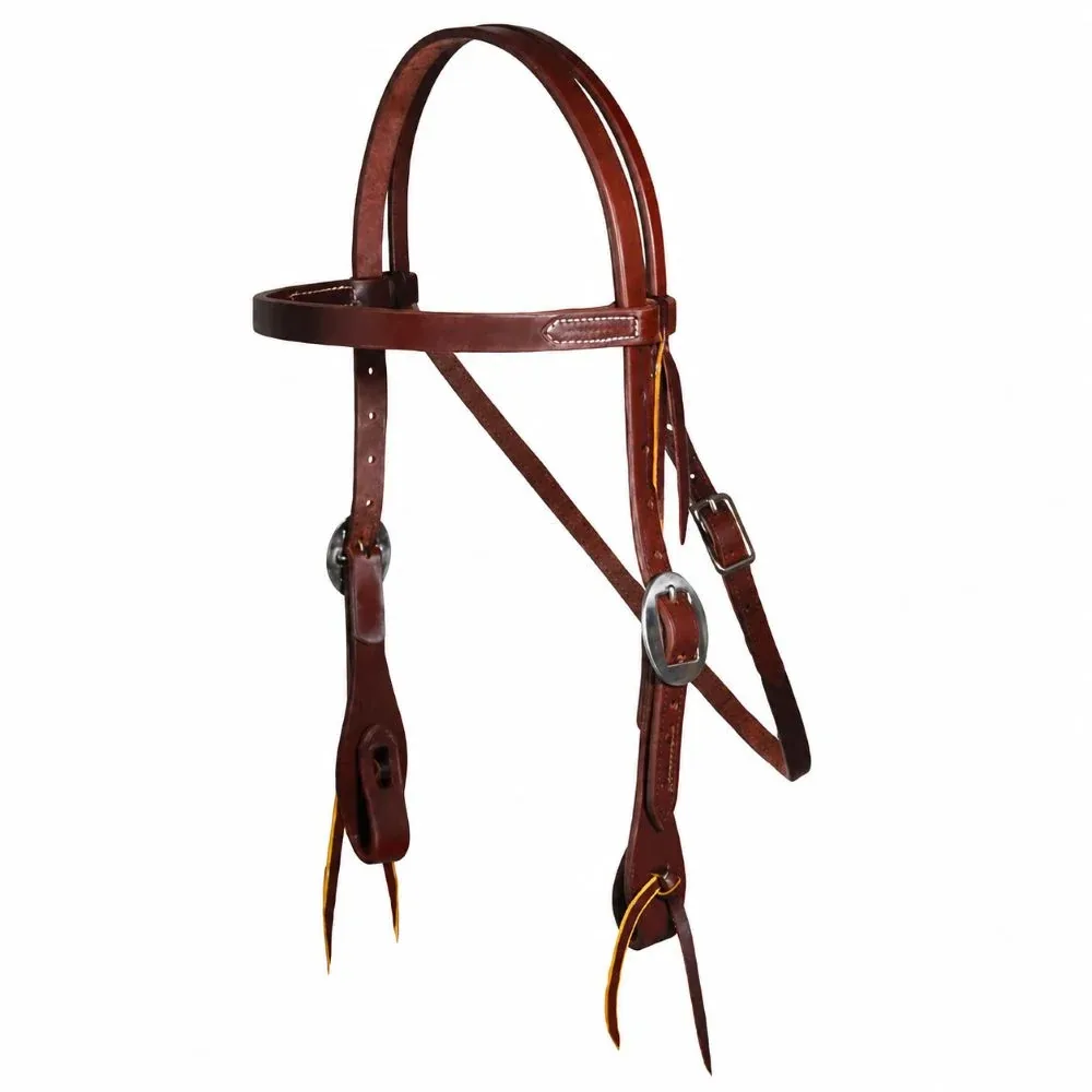 Professionals Choice Ranch Hand Floral Buckle Headstall