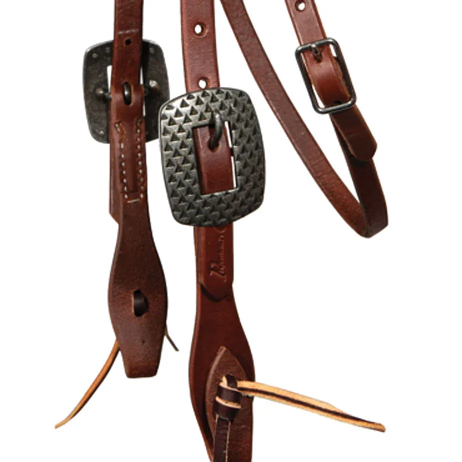 Professionals Choice Rasp Buckle 5/8in Ranch Browband Headstall - Image 2