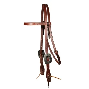 Professionals Choice Rasp Buckle 5/8in Ranch Browband Headstall