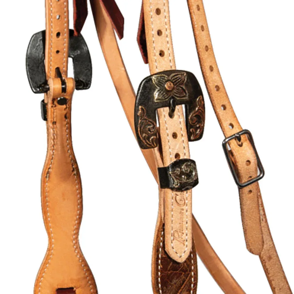 Professionals Choice Roughout Diamond Quick Change Browband Headstall - Image 2