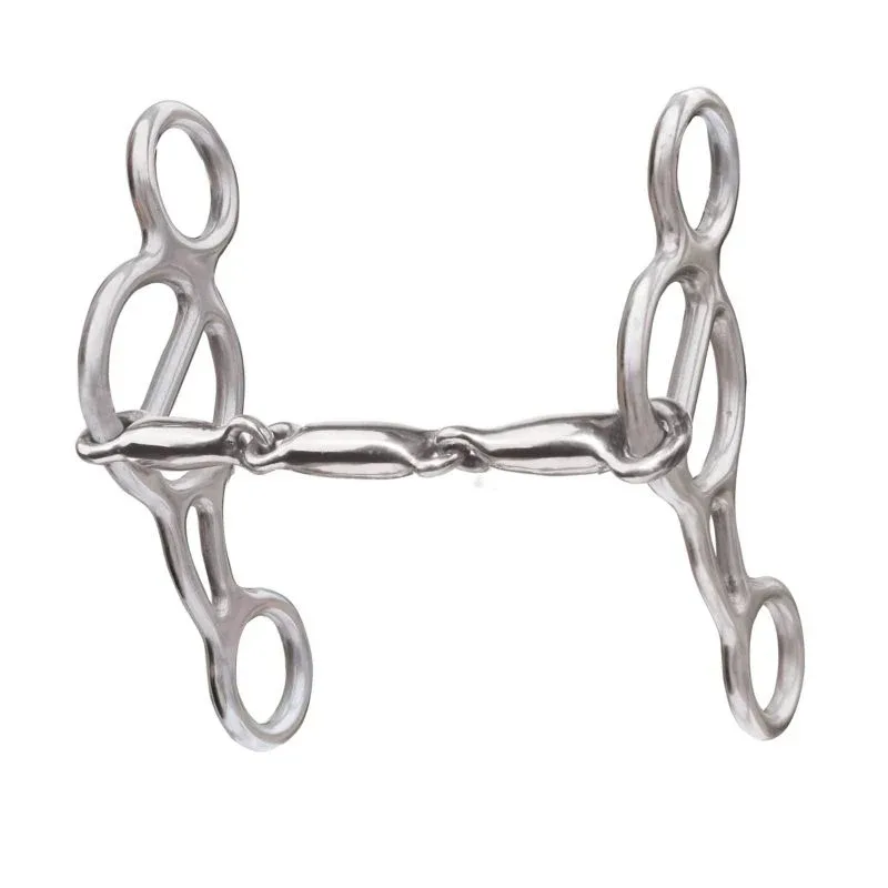 Professionals Choice Short Shank Gag 3 Piece Snaff